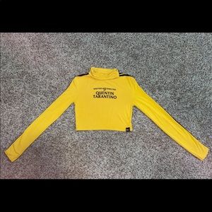 Omighty Written and Directed By Quentin Tarantino Turtleneck Crop Top